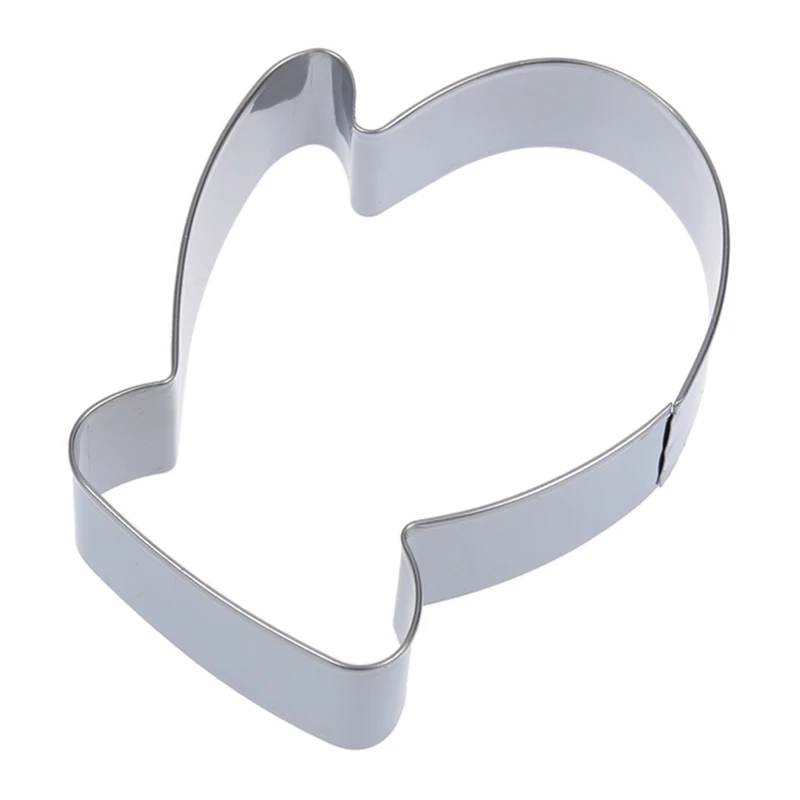 Зимняя рукавица перчатка формочка для печенья вырезанная форма праздничной