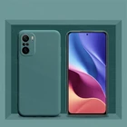 Для Xiaomi Redmi Note 10 5G чехол для Redmi Note 10 5G Чехол Оригинальный жидкий Силиконовый ТПУ Protetcive бампер для Redmi Note 10 5G