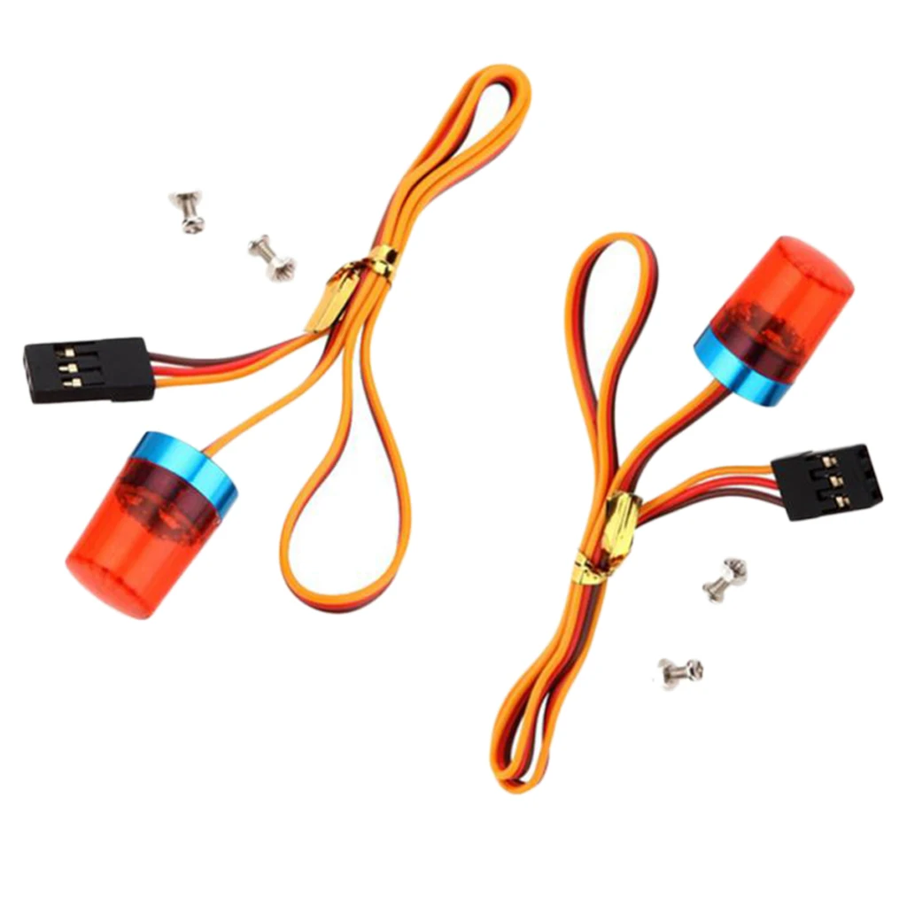 2X RC автомобиль полицейский светодиодный с Strobing Blasting мигающий быстрый медленный