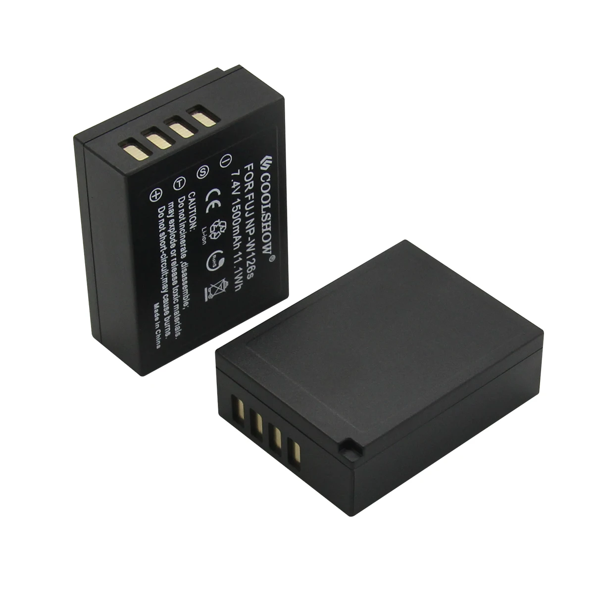 NP-W126 W126S Батарея Зарядное устройство для ЖК-дисплея с подсветкой Fujifilm NP W126 X100F HS50EXR XT1 X-T2 X-E1 X-T10 X-T20 XPRO1 X-A1 X-H1 Камера батареи - Цвет: 2Battery