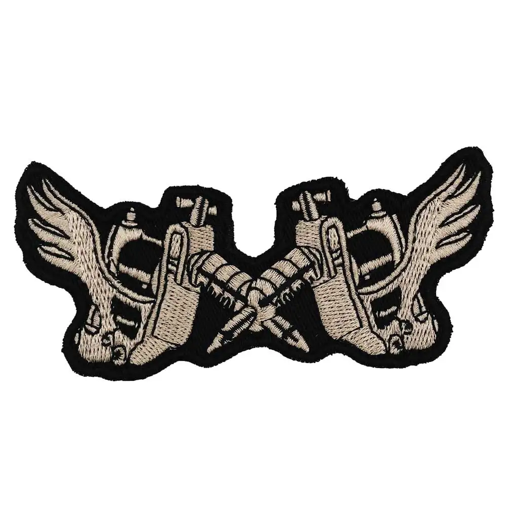 Патчи для тату-машинки нашивки одежды шапочка с подкладкой крючка | Дом и сад