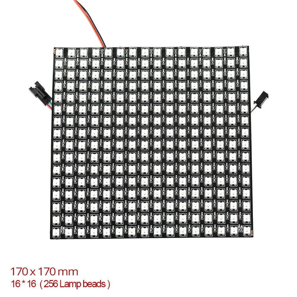 KAWATIK DC5V 8*8 16*16 8*32 пикселей WS2812B 2812 цифровой гибкий светодиодный программируемый