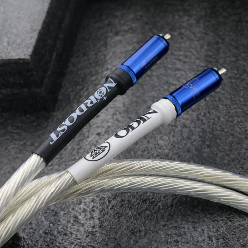 NORDOST ODIN 2 го поколения флагманский RCA чистый серебряный аудио кабель HIFI усилитель