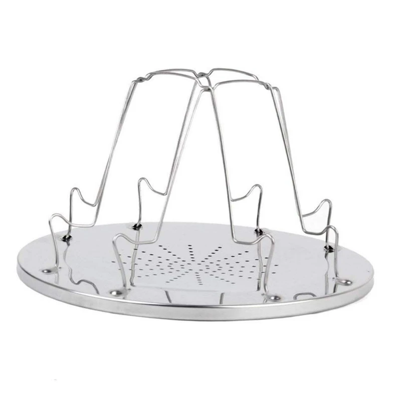 1 шт. простая портативная стойка для тостов из нержавеющей стали складной