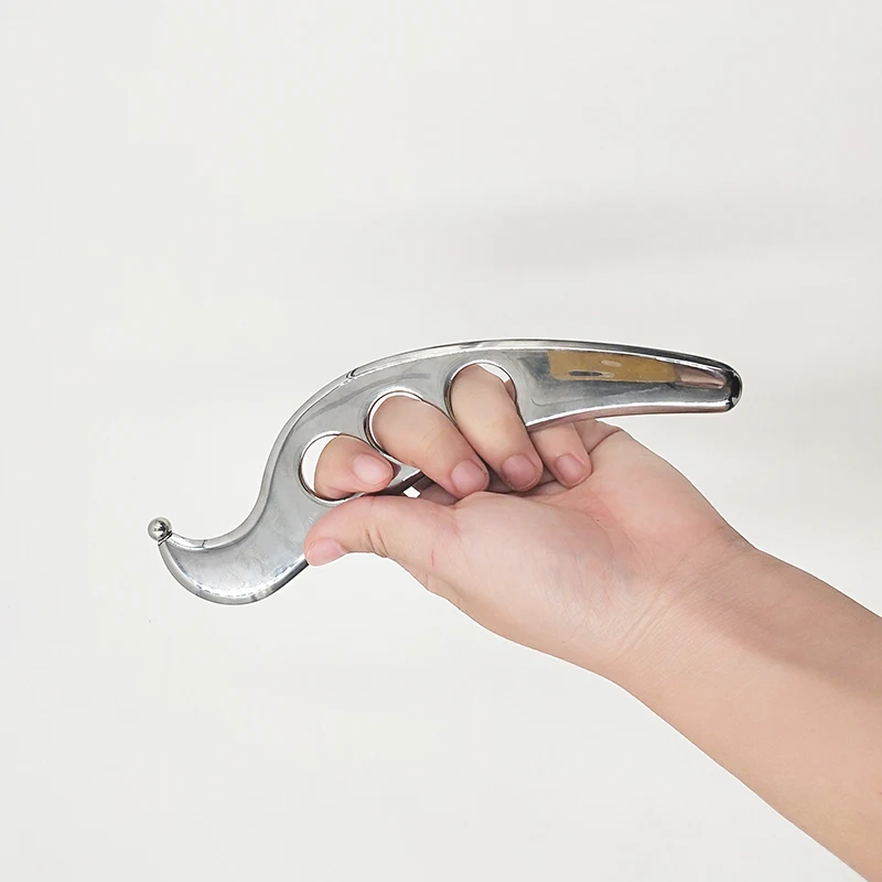 Массажер гуаша из нержавеющей стали 304 скребок для Массажа Гуаша массажер