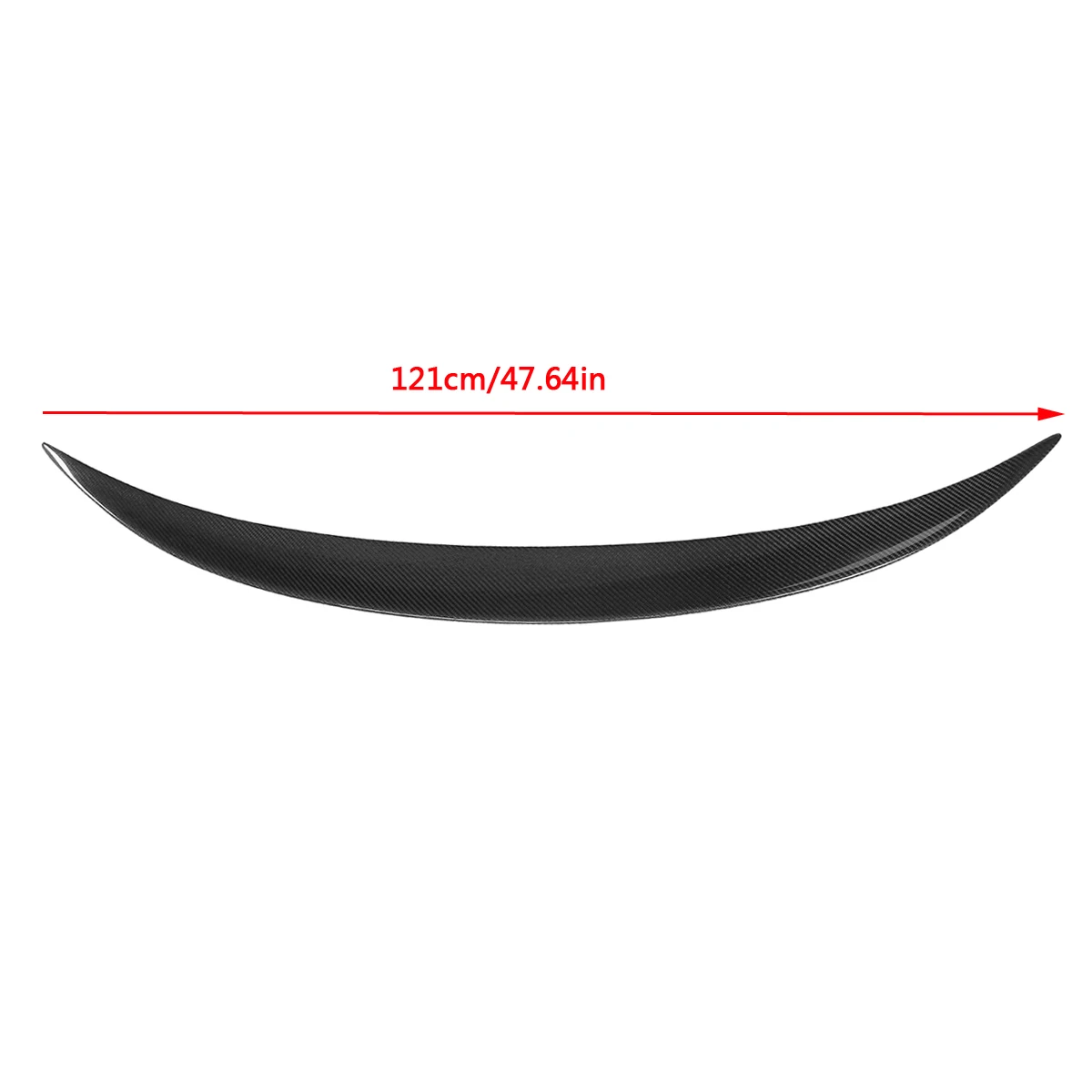 E82 спойлер крыло Настоящее углеродное волокно Автомобильный задний багажник