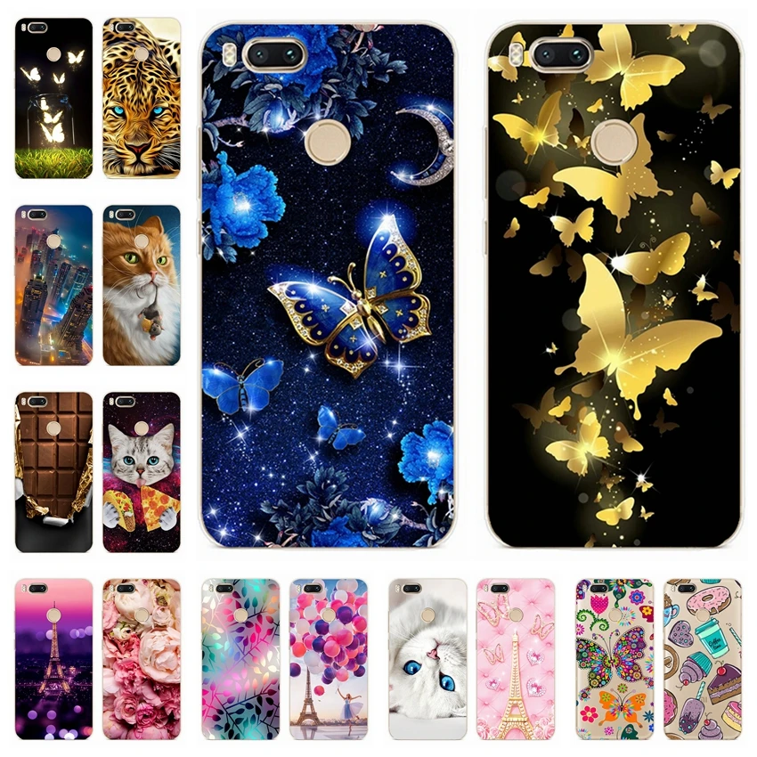 Soft Silicon Cases For Xiaomi MI A1 5X Printing Cute Phone Cover case Xiomi MiA1 Mi5X 5 X Mi Bumper Capa |