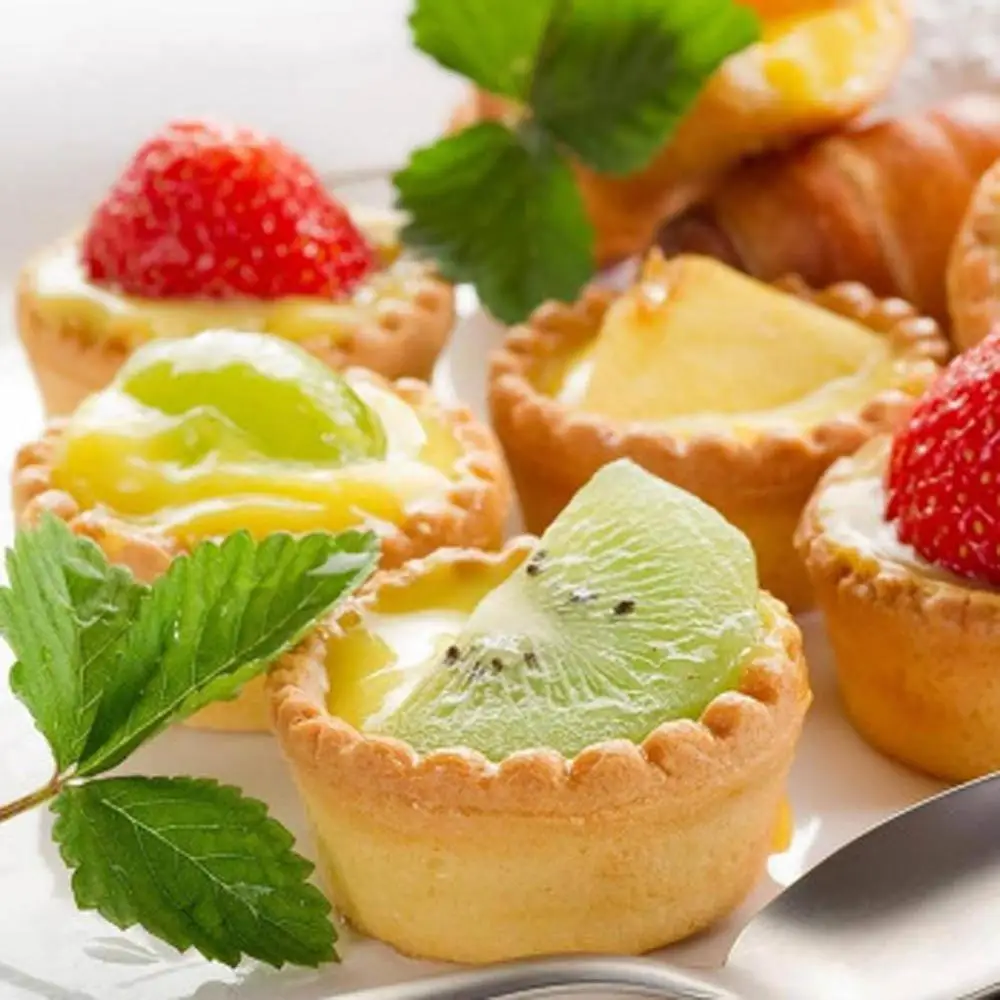 10 шт. жестяная форма для яиц диаметр 7 см антипригарная рябь пирога многоразовый