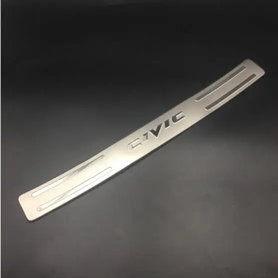 Протектор для заднего бампера из нержавеющей стали протекторная пластина