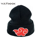 Зимние шапки YaTxKx для мужчин и женщин, вязаная однотонная Милая шапка для девушек, женские облегающие шапки, теплая шапка, Женская Повседневная шапка, шапка в виде кролика