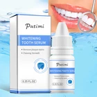 Отбеливающий зубной налет PUTIMI, пятна, удаление зубного отбеливания, эссенция, чистящая сыворотка, стоматологический инструмент, гигиена полости рта, отбеливатель зубов