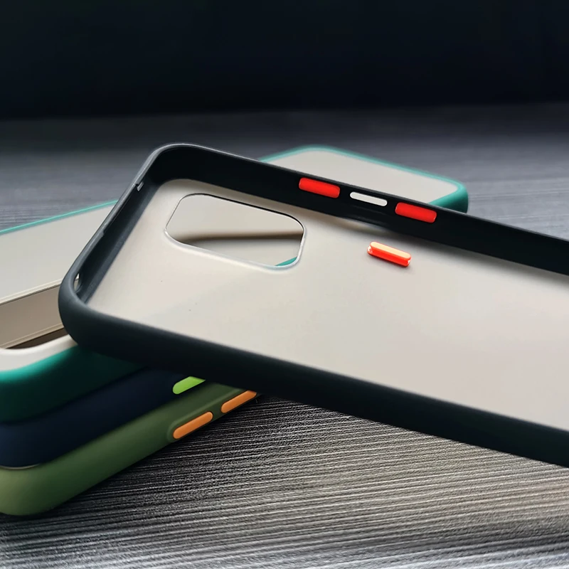 Чехол для Xiaomi Mi 10 lite Youth 5G Note Lite противоударный Жесткий ПК Задняя Крышка