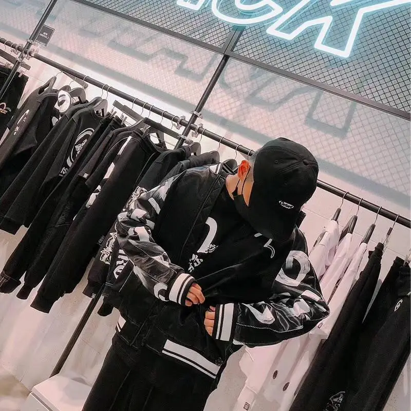 Аутентичная Evisu Новая зимняя высококачественная модная теплая дышащая мужская хлопковая куртка пара бейсбольная форма Пальто Тренч