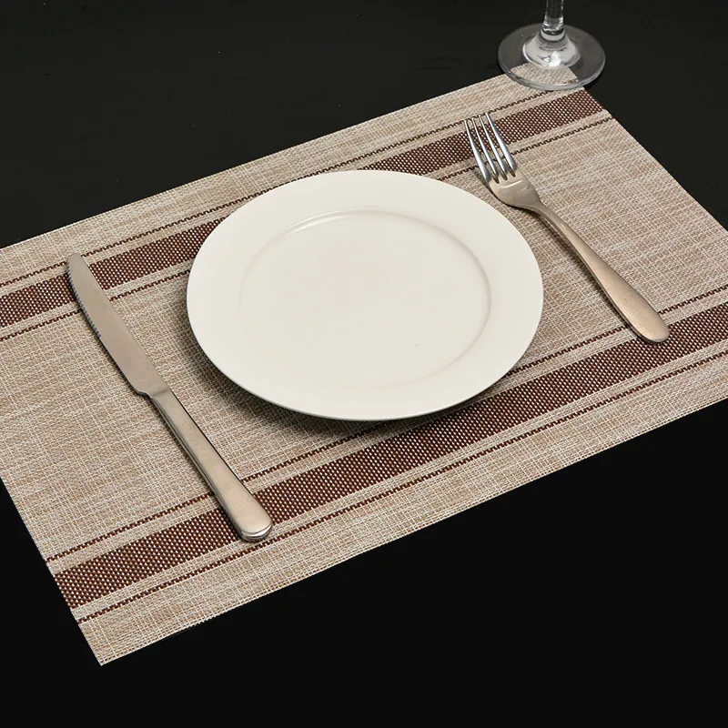 4 шт./лот шикарная подстилка водонепроницаемая пластиковая подставка под стол из