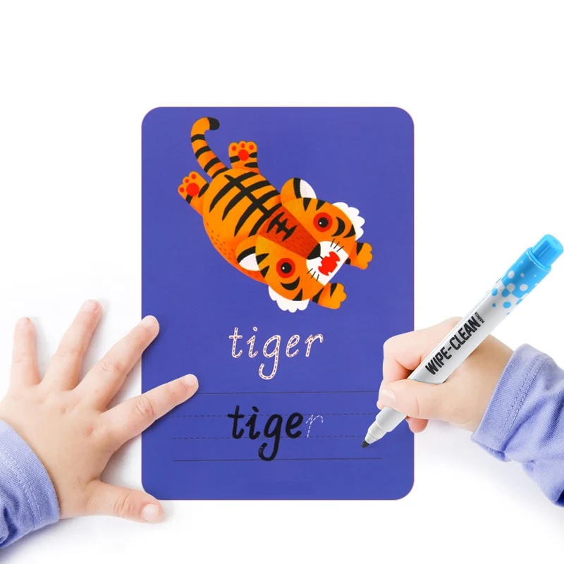 30 шт. карточки для обучения английским буквам и цифрам|Развитие письменных