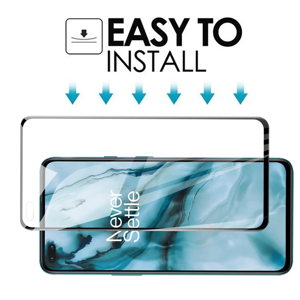 1-2 шт. 9H защита экрана из закаленного стекла для Oneplus Nord OnePlus 6 Защитное стекло One plus