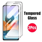 2 шт. закаленное стекло для Xiaomi Redmi Note 10 Pro чехол Защитное стекло полное покрытие для Xiomi Xaomi Redme Note 10 Pro 10s 3D Armor
