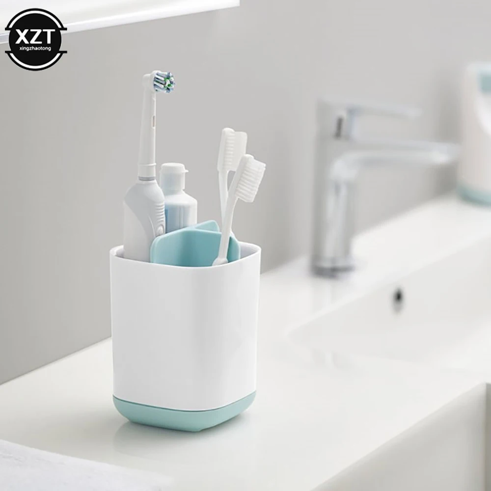 

1pcs Toothbrush Toothpaste Holder Case Shaving Makeup Brush Electric Toothbrush Holder Organizer Stand Bathroom Accessories Box