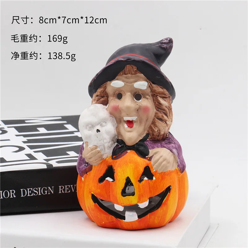 Хэллоуин Тыква фонарик ведьмы светильник лампа орнамент декор настольные