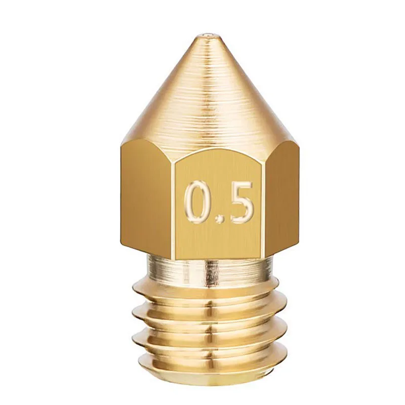 

24 Pack 3D Printer Extruder Nozzles Mk8 Nozzle 7 Different Size 0.2 Mm,0.3 Mm,0.4 Mm,0.5 Mm,0.6 Mm,0.8 Mm,1.0 Mm With Clean Box