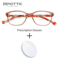 zenottic acetate prescription glasses for children kids boy girl myopia computer eyeglasses anti blue light photochromic eyewear