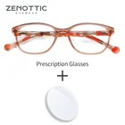 Очки ZENOTTIC ацетатные с защитой от сисветильник, детские фотохромные, для работы за компьютером, при близорукости, для мальчиков и девочек