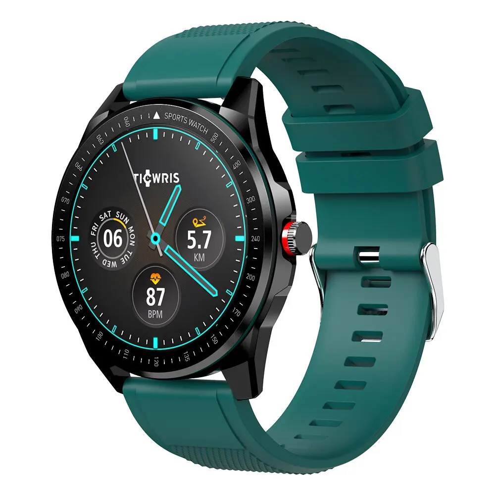 

RS 1.3 Inch Ultra Thin BT5.0 Wristband Hearth Rate Monitor 31 Sport Modes Tracker Faces 246 PPI IP68 Waterproof Smart Watch