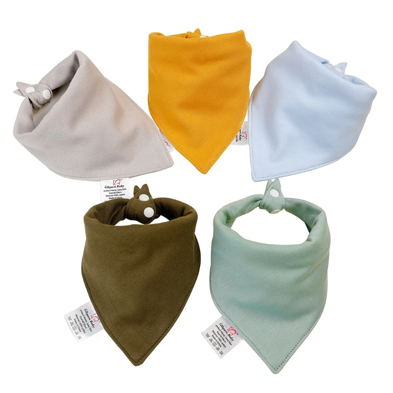 

1pcs Baby bibs Newborn Feeding Bibs Soft Cotton Saliva Towel Toddler Triangle Scarf Bandana Newborn Burp Cloth Shower Gifts