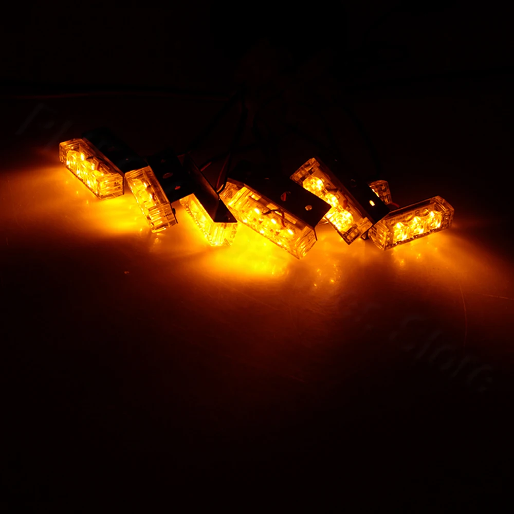 Сигнасветильник лампа PMFC 12 В автомобильная решетка стробоскосветильник