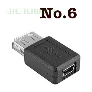 

Высокоскоростной USB 2,0 Тип A гнездо к Мини USB 5pin B Женский конвертер Разъем зарядное устройство передачи данных синхронизации зарядки адаптер...