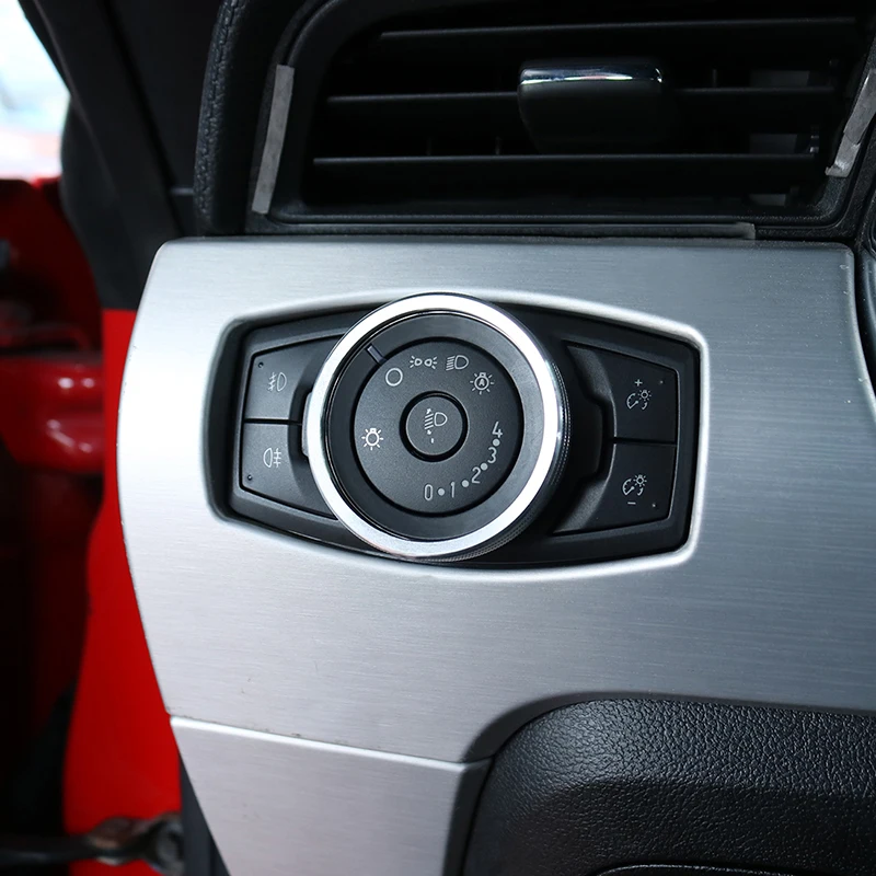 QHCP Крышка для фар на кнопках кольцо из алюминиевого сплава головная лампа