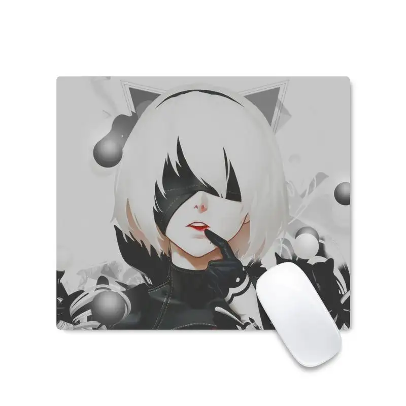 

nier game Beautiful Anime Mouse Mat Game Office Work Mouse Mat pad Non-slip Laptop Cushion mousepad