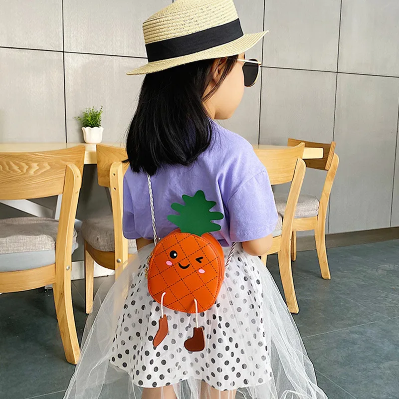 YK Lovely Children's Mini Coin Purse Messenger Bag Fashion PU Leather Baby Girls Small Handbags Boy Kids Shoulder Crossbody Bags