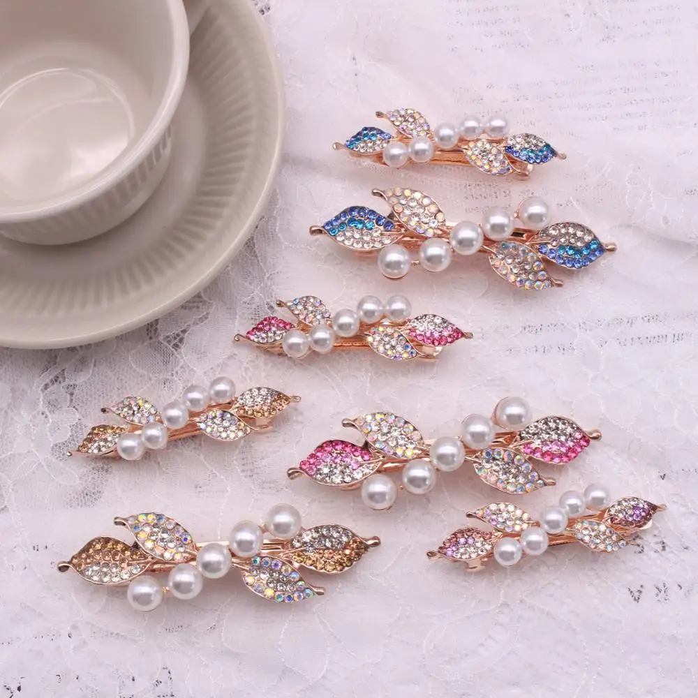 Ретро мода дикие Стразы шпилька Корейский сплав весна слово зажим элегантные