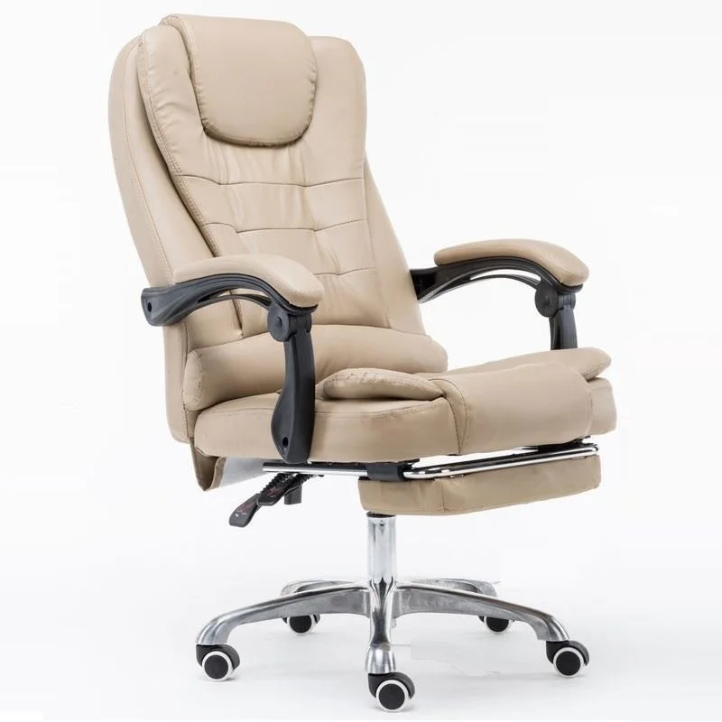 Игровой шезлонг офисное кресло кожаное компьютерное игровое массажное кресло|boss