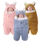Одеяла для новорожденных, сверхмягкий спальный мешок, спальный мешок, 100% хлопок, плотный Пеленальный кокон для младенцев 0-9 месяцев