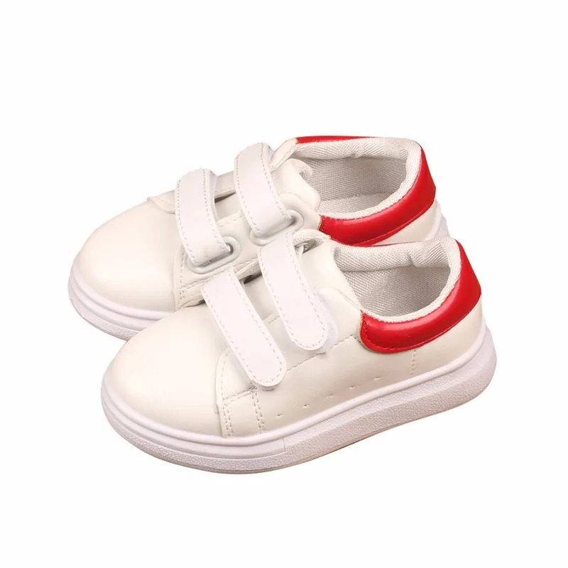 School Student White Kids Shoes for Girl Baby Boy Flat Causal Running Toddler Classic Children Sneakers Boys C12191 | Детская одежда и