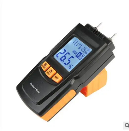 Измеритель влажности древесины Benetech gm610 измеритель диапазон гигрометра 0 ~ 70% ЖК