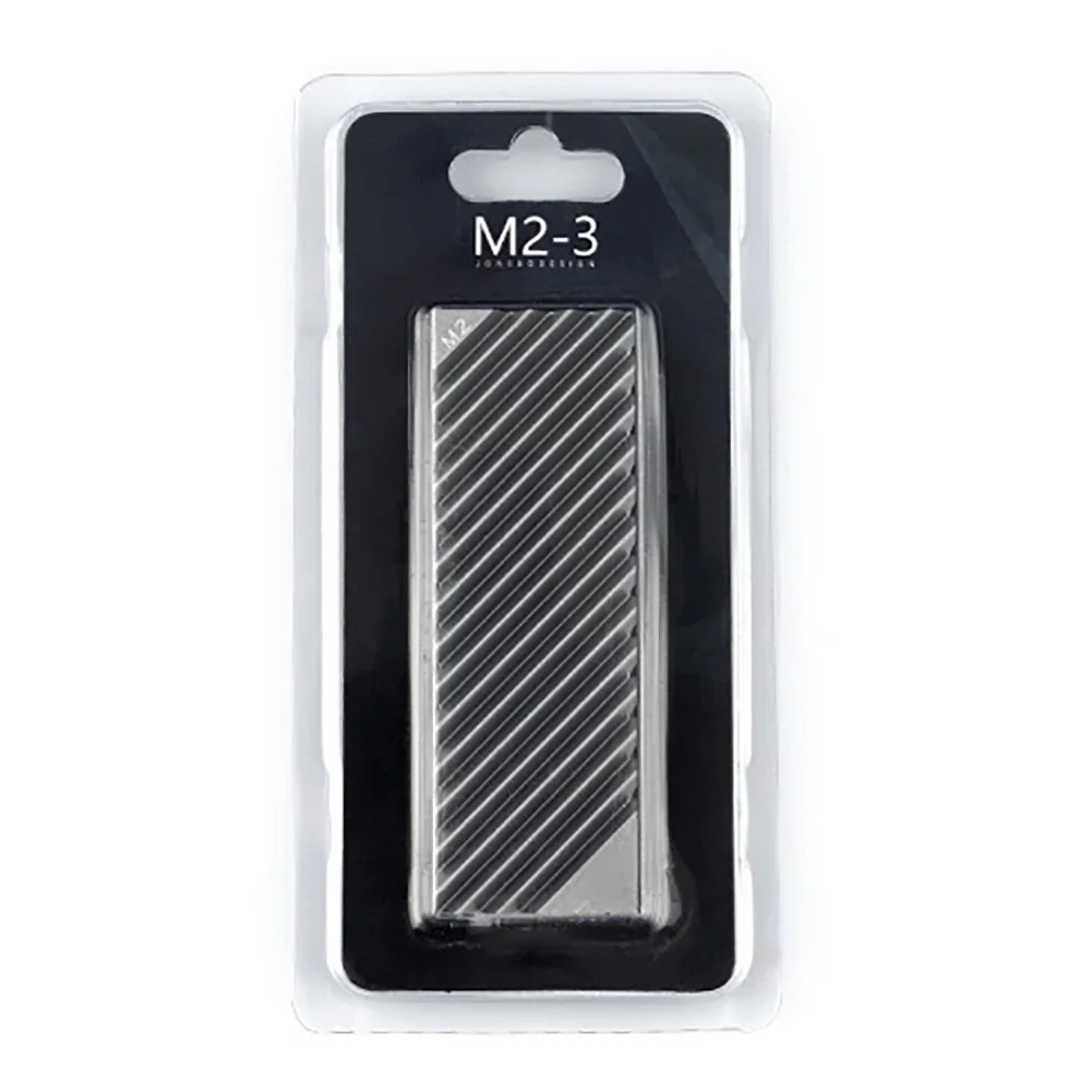 M.2 SSD NVMe теплоотвод M2 2280 жесткий диск алюминиевый ребристый радиатор с тепловой