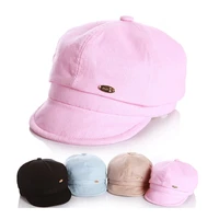 autumn winter children baseball caps korean version toddler baby berets travel visor cap for boys girls painter hat 1 7 years