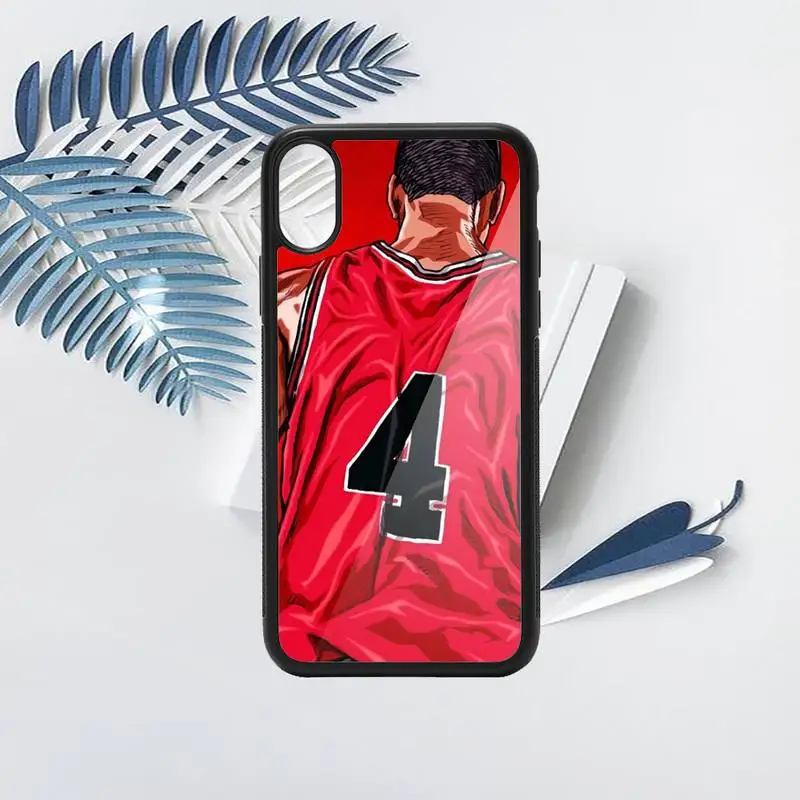 

Slam Dunk anime manga luxury high quality Phone Case shell PC for iPhone 11 12 pro XS MAX 8 7 6 6S Plus X 5S SE 2020 XR
