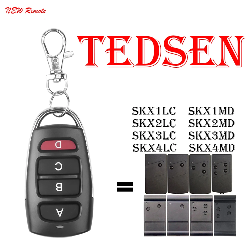 

Новинка 100% клон ПДУ Tedsen SKX1LC SKX1MD SKX2LC SKX2MD SKX3LC SKX3MD SKX4LC SKX4MD Открыватель ворот Гаражных Дверей