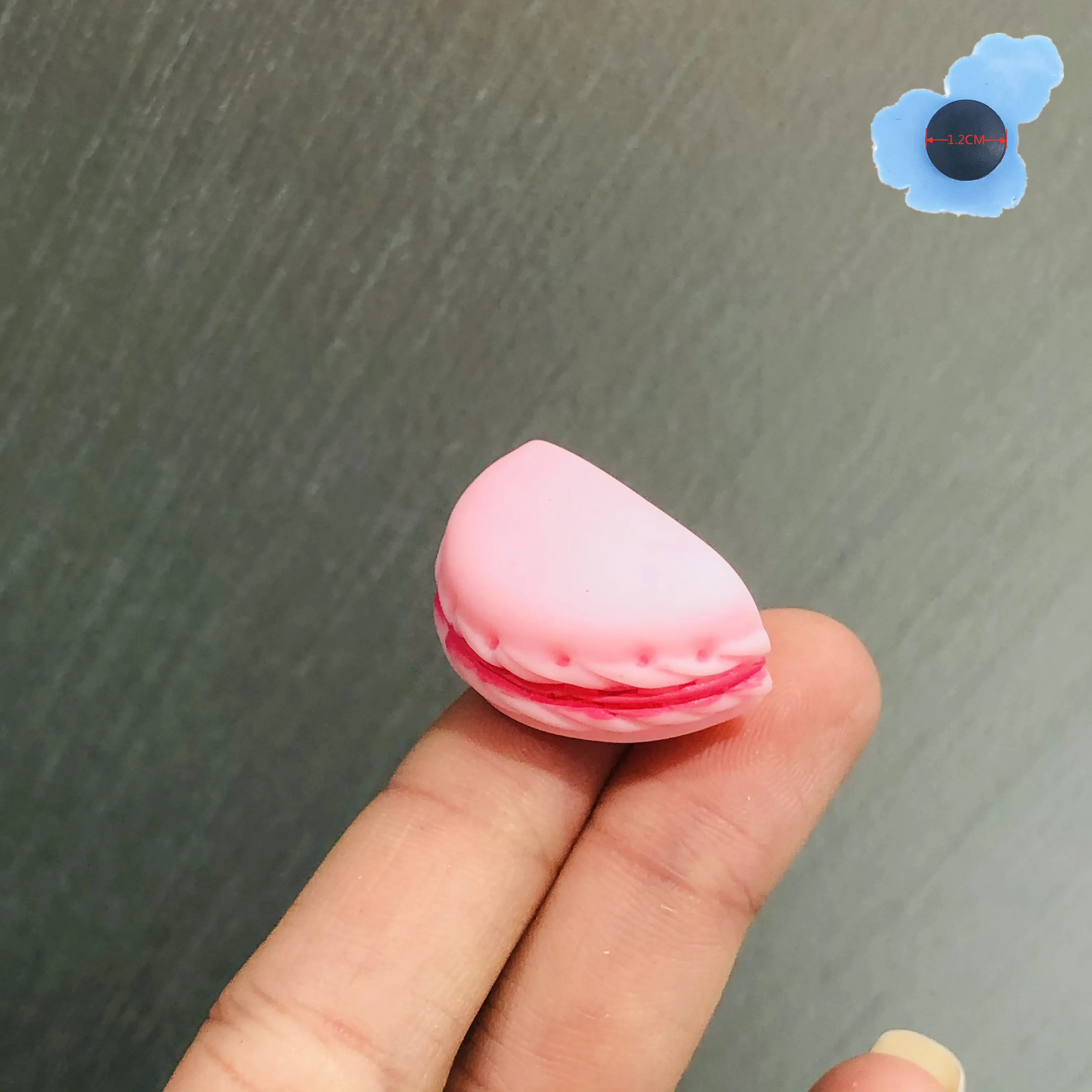 Лидер продаж 1 шт. Макарон печенья детские ботинки для сада украшения смолы Туфли