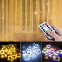 garland curtain light for room new years christmas lights decorations curtains for home festoon led light fairy garland lights