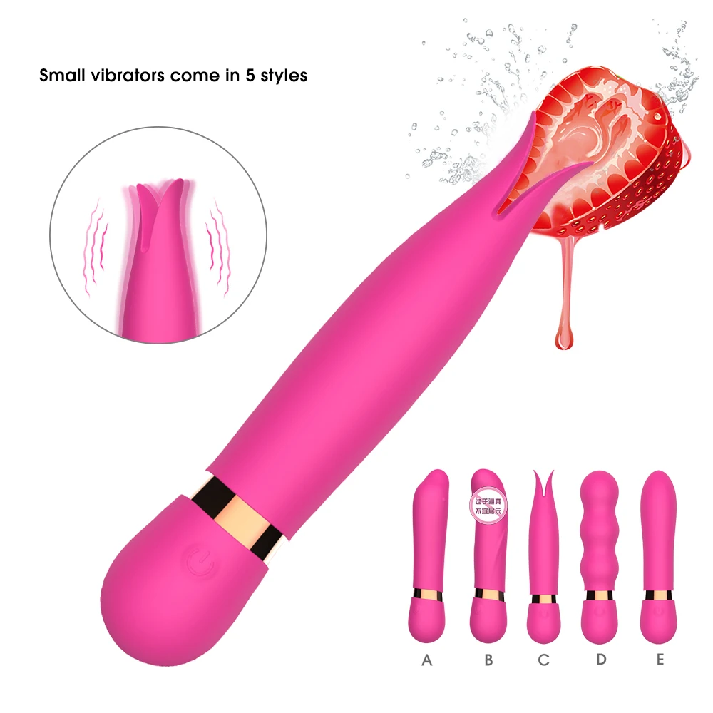 

Powerful Clitoris Vibrators G Spot Clitoral Stimulation Massager USB Recharge Magic Wand Sex Toys for Women Adult Erotic Product