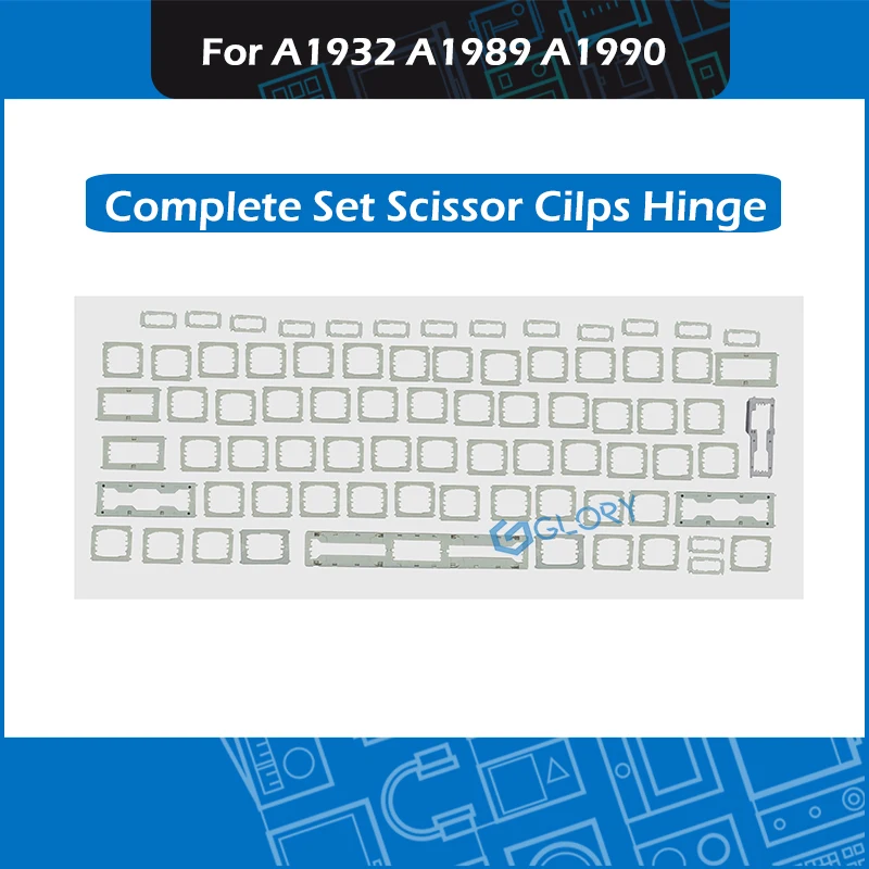 Новый набор ножничных петель Великобритания Макет для Macbook Air Pro Retina 13 'ཋ&quot A1932