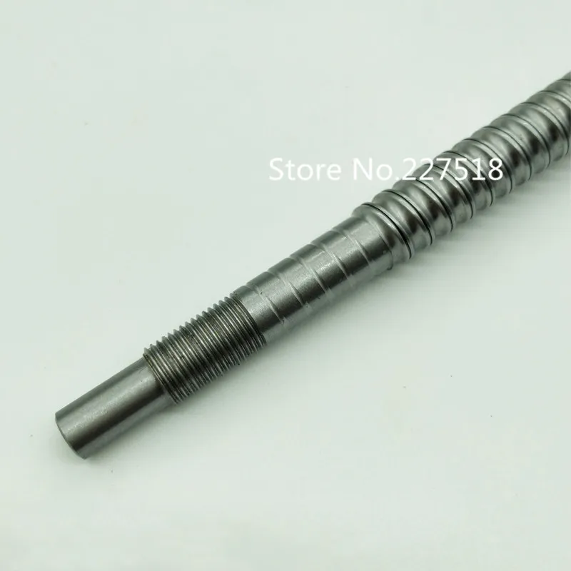 Шариковый винт 2 шт. 12 мм С7 SFU1204 1000 plus RM1204 фланцевый с одной гайкой ЧПУ BK/BF10