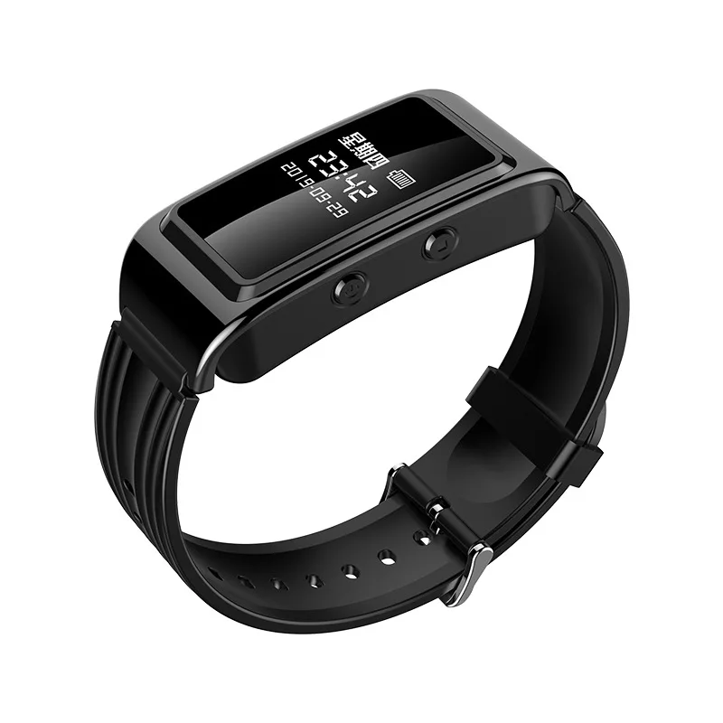 1080P Профессиональный видеорегистратор Smartband диктофон HD экран смарт-браслет 128 ГБ |