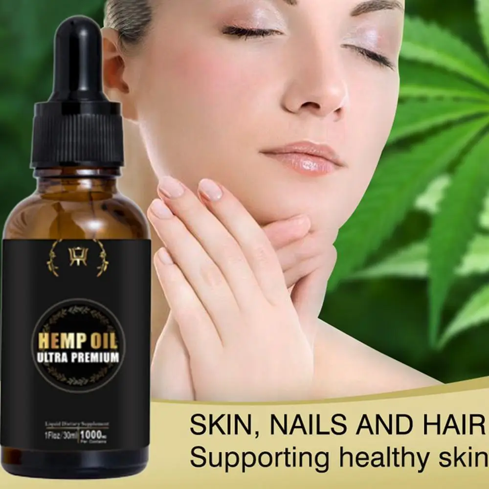 30 мл органическое эфирное масло био-активное конопли капли травяное для снятия