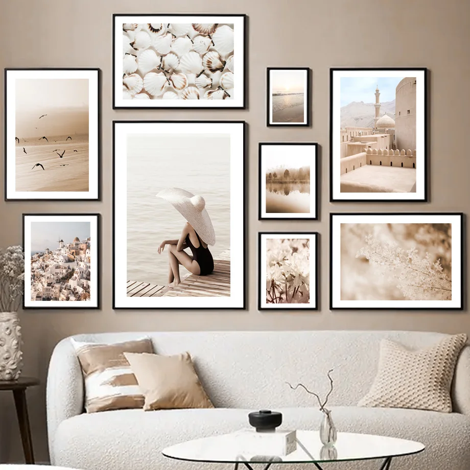 Морской Купальник для девочек с волнами птицами спокойным озером цветочным